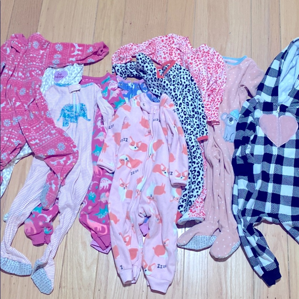 Bundle of (mostly) carters 18 month pajamas